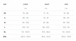 Orca Athlex Tri Top Mouwloos Zwart/wit Dames 8 Orca Athlex Tri Top Mouwloos Zwart/wit Dames -Sportwetsuit Winkel 0 m swim tri wear maattabel 2 7