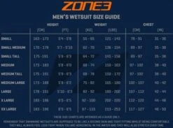 Zone3 Agile Fullsleeve Wetsuit Heren -Sportwetsuit Winkel 0 mens wetsuit