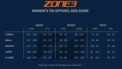 Zone3 Activate Tri Top Mouwloos Zwart/blauw Dames 10 Zone3 Activate Tri Top Mouwloos Zwart/blauw Dames -Sportwetsuit Winkel 0 womens tri apparel 1