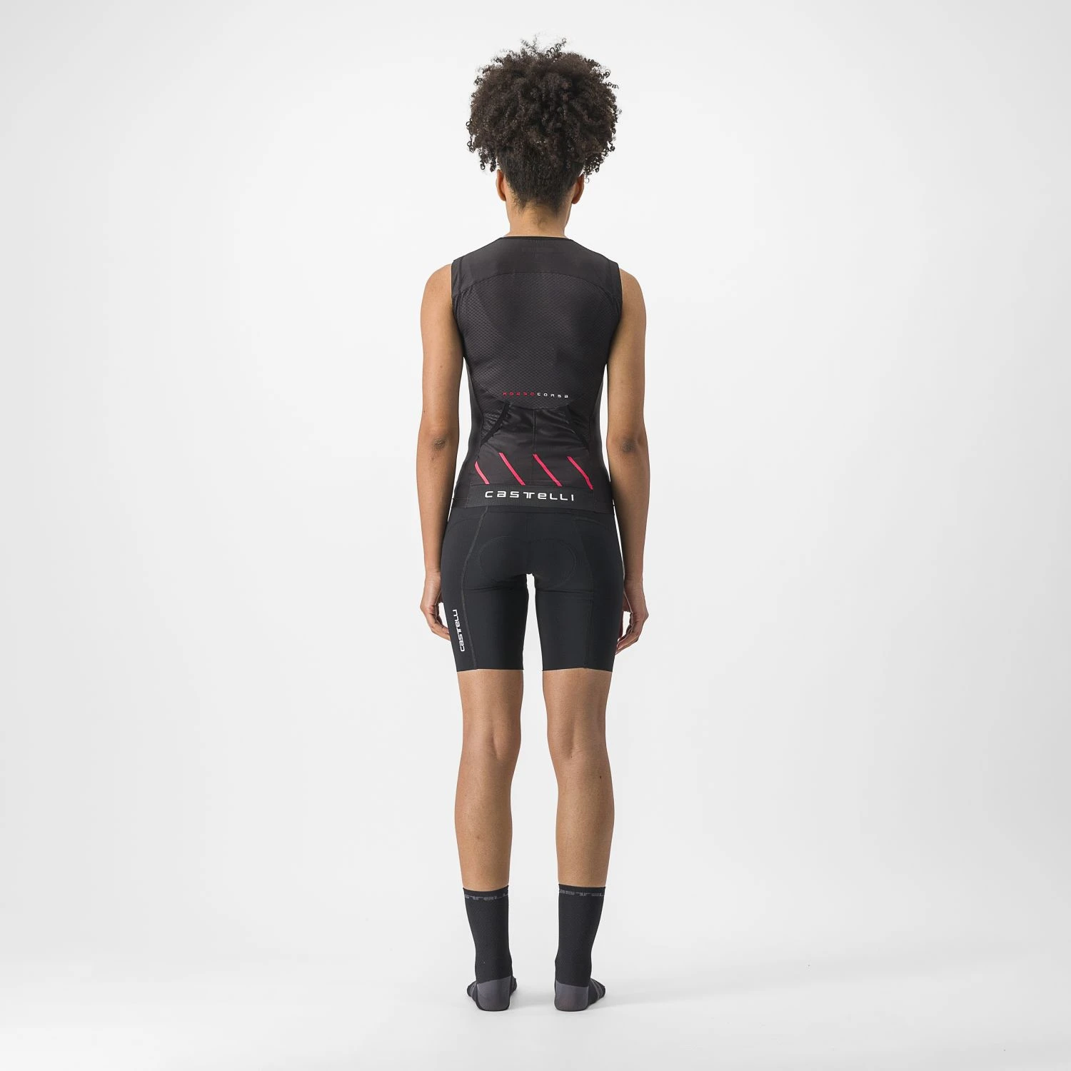 Castelli Ride-Run Short Zwart Dames 4 Castelli Ride-Run Short Zwart Dames - Image 2