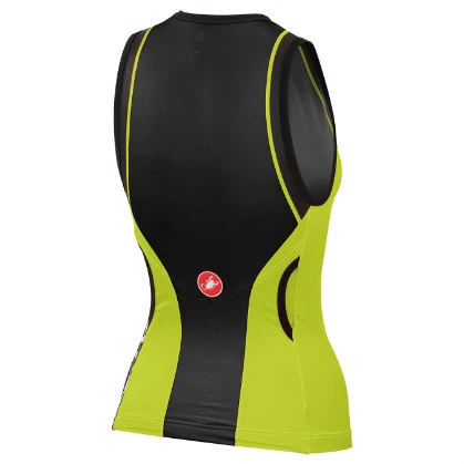 Castelli Core W Tri Top Zwart/limoen Dames 14120-431 4 Castelli Core W Tri Top Zwart/limoen Dames 14120-431 - Image 2