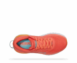 Hoka One One Hoka Bondi 7 Hardloopschoenen Roze Dames -Sportwetsuit Winkel 1110519 ccsd 005