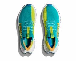 Hoka One One Hoka Carbon X 3 Hardloopschoenen Blauw/groen Dames -Sportwetsuit Winkel 1123193 cepr 002