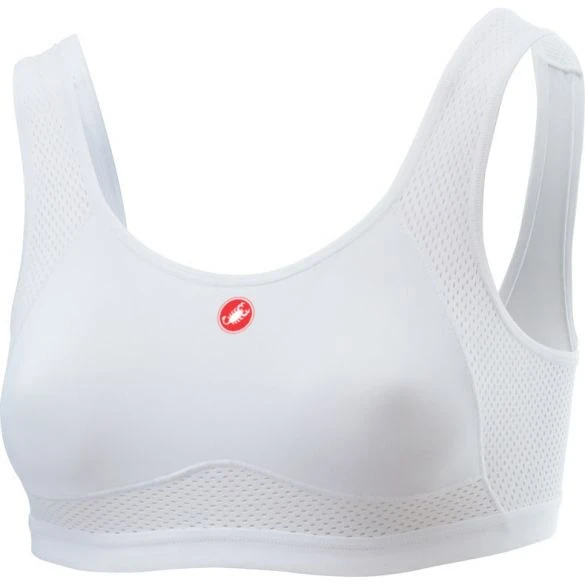 Castelli Rosso Corsa Bra Wit Dames 3 Castelli Rosso Corsa Bra Wit Dames