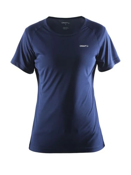 Craft Prime Korte Mouw Hardloopshirt Blauw/navy Dames
