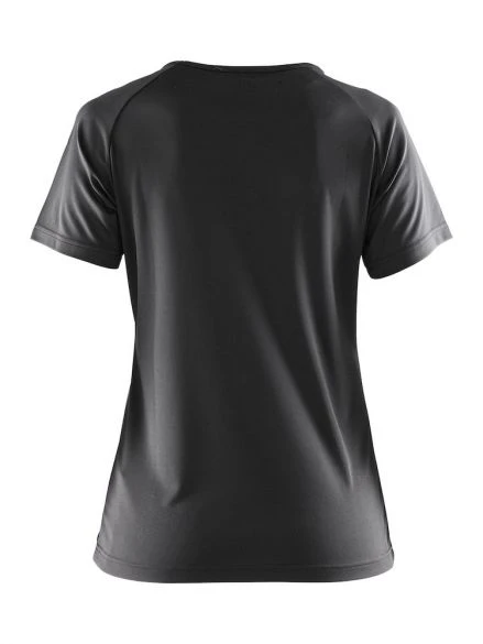 Craft Prime Korte Mouw Hardloopshirt Zwart Dames 4 Craft Prime Korte Mouw Hardloopshirt Zwart Dames - Image 2