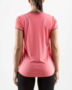 Craft Eaze Korte Mouw Hardloopshirt Roze Dames -Sportwetsuit Winkel 1905877 702975 eaze ss tee c3