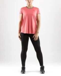 Craft Eaze Korte Mouw Hardloopshirt Roze Dames -Sportwetsuit Winkel 1905877 702975 eaze ss tee c6