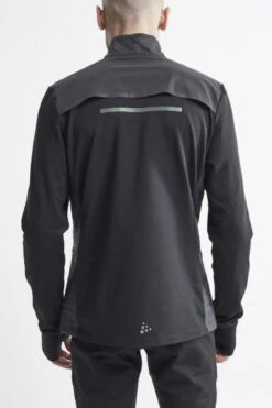Craft Lumen Subzero Hardloopjack Zwart Heren -Sportwetsuit Winkel 1907706 999000 lumen subz jacket c2 preview