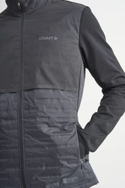 Craft Lumen Subzero Hardloopjack Zwart Heren -Sportwetsuit Winkel 1907706 999000 lumen subz jacket c3 preview