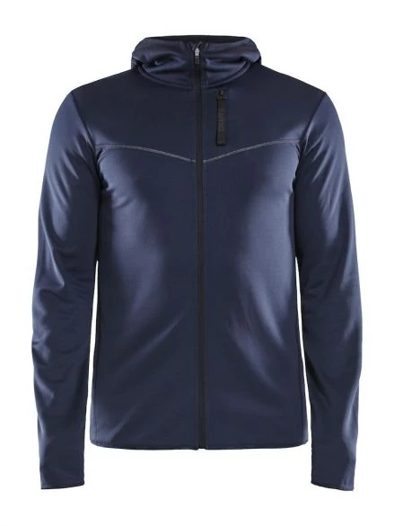 Craft Eaze FZ Sweat Hood Hardloopjack Blauw Heren 3 Craft Eaze FZ Sweat Hood Hardloopjack Blauw Heren
