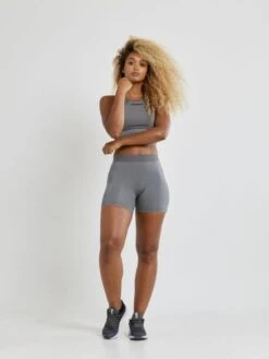 Craft Vent Short Tight Hardloopbroek Grijs Dames -Sportwetsuit Winkel 1908708 915000 vent short tights c6 preview