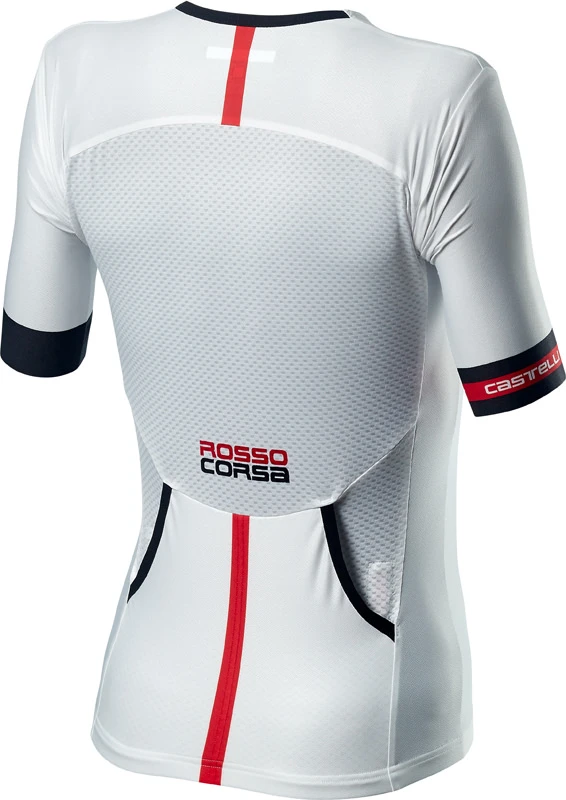 Castelli Free Speed 2 W Race Tri Top Wit Dames 4 Castelli Free Speed 2 W Race Tri Top Wit Dames - Afbeelding 2