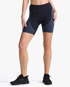 Sportwetsuit Winkel 24 2XU Aero 7 Inch Tri Shorts Donkerblauw Dames