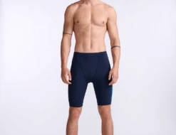 Sportwetsuit Winkel 28 2XU Aero 9 Inch Tri Shorts Blauw Heren