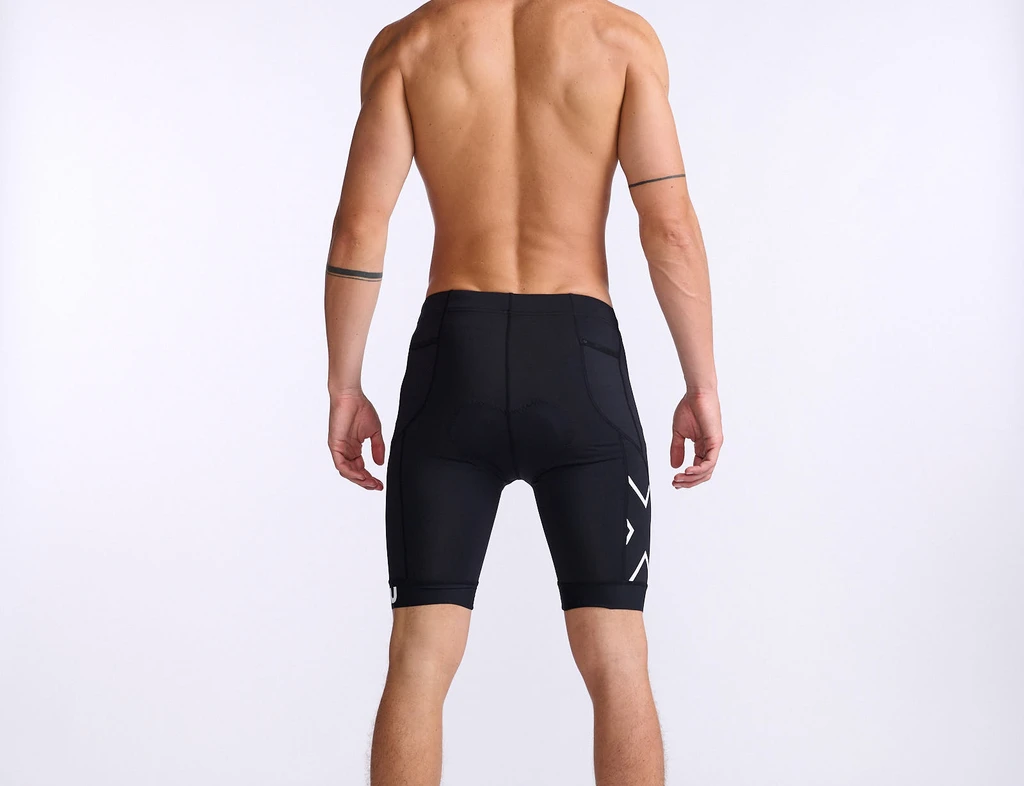 2XU Core 9 Inch Tri Shorts Zwart Heren 4 2XU Core 9 Inch Tri Shorts Zwart Heren - Afbeelding 2