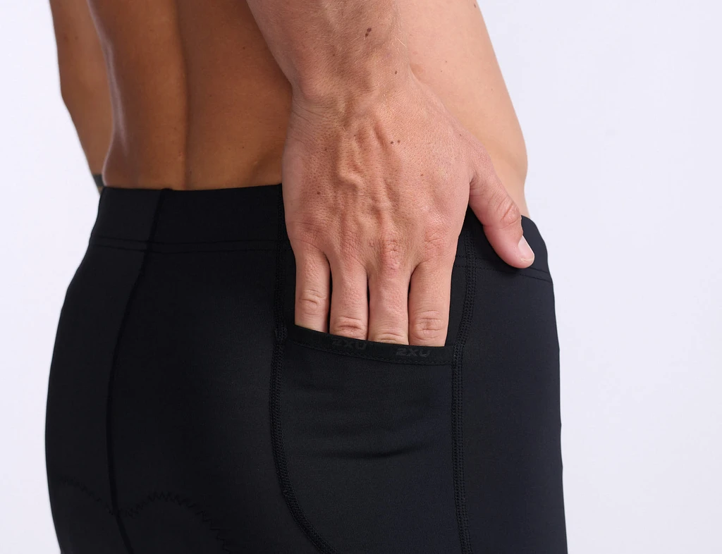 2XU Core 9 Inch Tri Shorts Zwart Heren 6 2XU Core 9 Inch Tri Shorts Zwart Heren - Afbeelding 4