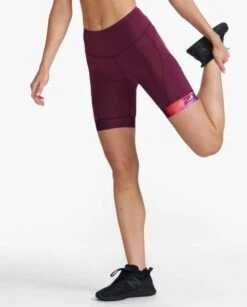 2XU Core 7 Inch Tri Shorts Roze Dames -Sportwetsuit Winkel 2xu dames shorts wt6442b mul ftv 07