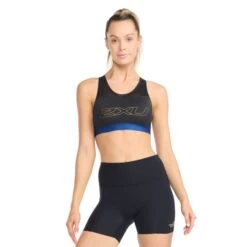 Sportwetsuit Winkel 34 2XU Aero Tri Crop Zwart Dames