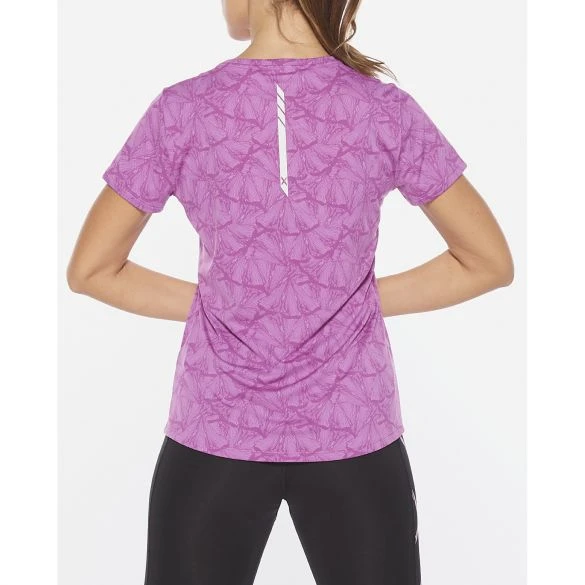 2XU GHST Hardloopshirt Korte Mouw Roze Dames 4 2XU GHST Hardloopshirt Korte Mouw Roze Dames - Image 2