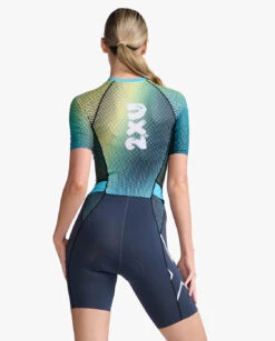 Sportwetsuit Winkel -Sportwetsuit Winkel 2xu trisuit aero sleeved wt6431d idk wht 008