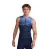 2XU Aero Front Zip Trisuit Mouwloos Blauw Heren 2 2XU Aero Front Zip Trisuit Mouwloos Blauw Heren -Sportwetsuit Winkel 2xu trisuits heren aero front zip sleeveless mt6428a mdn tur 01
