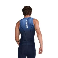 Sportwetsuit Winkel -Sportwetsuit Winkel 2xu trisuits heren aero front zip sleeveless mt6428a mdn tur 02