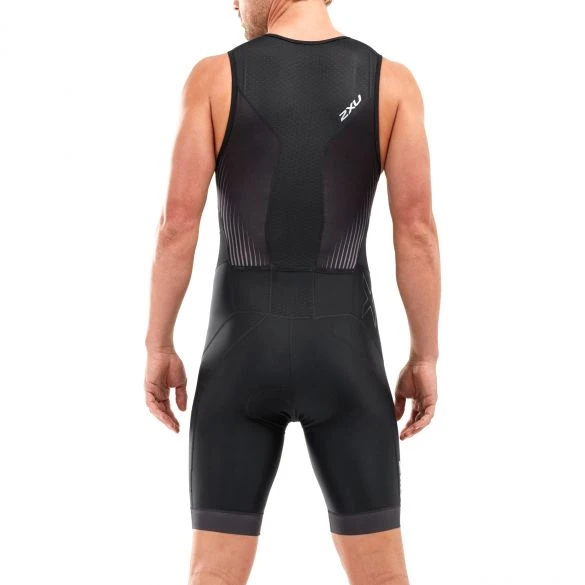 2XU Perform Mouwloos Trisuit Zwart Heren 4 2XU Perform Mouwloos Trisuit Zwart Heren - Image 2