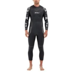 2XU P:2 Propel Lange Mouw Wetsuit Zwart/grijs Heren