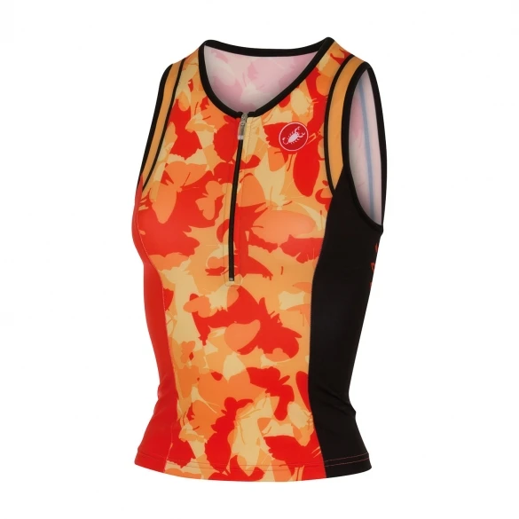 Castelli Core W Tri Singlet Oranje Dames 14120-037 3 Castelli Core W Tri Singlet Oranje Dames 14120-037