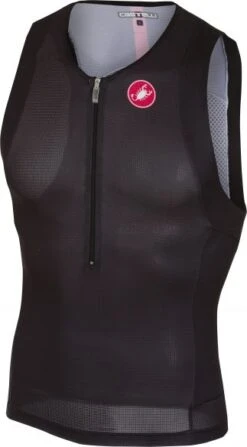 Castelli Free Tri Top Zwart Heren