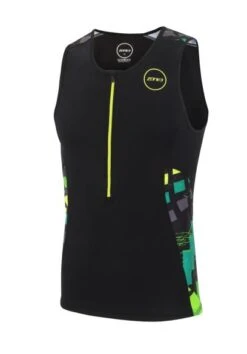 Zone3 Activate Plus Mouwloos Tri Top Electric Sprint Heren