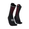 Compressport Aero Hardloopsokken Zwart 2 Compressport Aero Hardloopsokken Zwart -Sportwetsuit Winkel aero socks black red