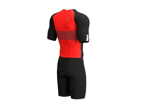 Compressport Aero Korte Mouw Trisuit Zwart Heren 4 Compressport Aero Korte Mouw Trisuit Zwart Heren - Image 2