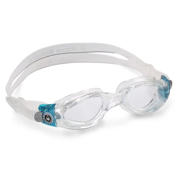 Aqua Sphere Kaiman Transparante Lens Small Fit Zwembril Aqua/wit 3 Aqua Sphere Kaiman Transparante Lens Small Fit Zwembril Aqua/wit