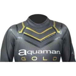 Aquaman Cell Gold Lange Mouw Wetsuit Heren -Sportwetsuit Winkel aquaman wetsuits cell gold 05
