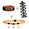 BTTLNS Triathlon Accessoires Voordeel Pakket Oranje 2 BTTLNS Triathlon Accessoires Voordeel Pakket Oranje -Sportwetsuit Winkel bttlns accessories combination 03 chipband numberbelt laces orange 01