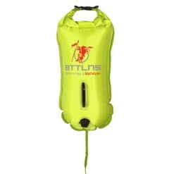 BTTLNS Saferswimmer Zwemboei 28 Liter Poseidon 1.0 Neon Groen -Sportwetsuit Winkel bttlns buoy poseidon green low 03