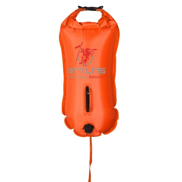 BTTLNS Saferswimmer Zwemboei 28 Liter Poseidon 1.0 Oranje 9 BTTLNS Saferswimmer Zwemboei 28 Liter Poseidon 1.0 Oranje - Image 7