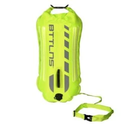 BTTLNS Saferswimmer Veiligheid Verlichte Zwemboei Scamander 2.0 Neon Groen 17 BTTLNS Saferswimmer Veiligheid Verlichte Zwemboei Scamander 2.0 Neon Groen -Sportwetsuit Winkel bttlns buoy scamander green low 02