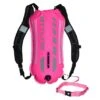 BTTLNS Saferswimmer Veiligheid Verlichte Zwemboei Scamander 2.0 Roze 1 BTTLNS Saferswimmer Veiligheid Verlichte Zwemboei Scamander 2.0 Roze -Sportwetsuit Winkel bttlns buoy scamander pink low 01