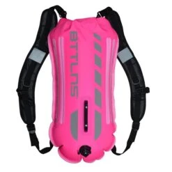 BTTLNS Saferswimmer Veiligheid Verlichte Zwemboei Scamander 2.0 Roze -Sportwetsuit Winkel bttlns buoy scamander pink low 03