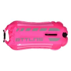 BTTLNS Saferswimmer Veiligheid Verlichte Zwemboei Scamander 2.0 Roze -Sportwetsuit Winkel bttlns buoy scamander pink low 04