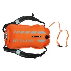 BTTLNS Tethys 1.0 Safeswimmer Zwemboei 35 Liter Oranje -Sportwetsuit Winkel bttlns buoy tethys orange low 05
