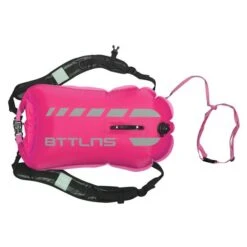 BTTLNS Tethys 1.0 Safeswimmer Zwemboei 35 Liter Roze -Sportwetsuit Winkel bttlns buoy tethys pink low 05