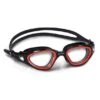 BTTLNS Ghiskar 1.0 Transparante Lens Zwembril Zwart/rood -Sportwetsuit Winkel bttlns goggles ghiskar 10 black red 01