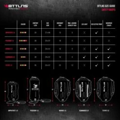 BTTLNS Tethys 1.0 Safeswimmer Zwemboei 35 Liter Geel 15 BTTLNS Tethys 1.0 Safeswimmer Zwemboei 35 Liter Geel -Sportwetsuit Winkel bttlns size guide buoys 11 9