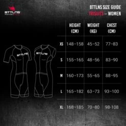 BTTLNS Typhon 2.0 Trisuit Korte Mouwen Tri2one Dames 12 BTTLNS Typhon 2.0 Trisuit Korte Mouwen Tri2one Dames -Sportwetsuit Winkel bttlns size guide trisuits women 001