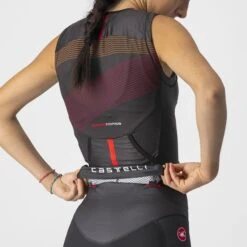Castelli Free 2 W Tri Singlet Zwart Dames -Sportwetsuit Winkel castelli 2 tri singlet 22095 010 03