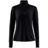 Craft Advanced Subz Hardloopshirt Lange Mouwen Zwart Dames